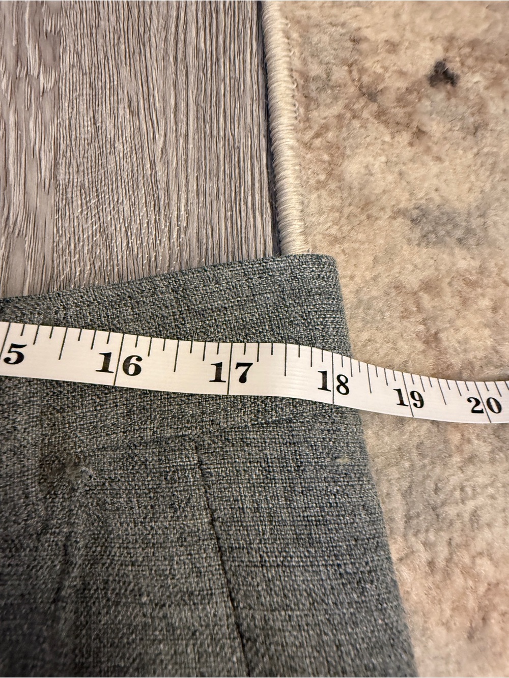 VINTAGE Levi's Action Slacks Pants Mens 36x32 Gray Sta-Prest Dress Made USA - Picture 5 of 7